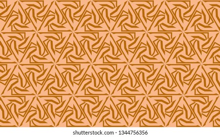 Vector background in triangles style. Abstract design with curved line. For you business, advert, wallpaper