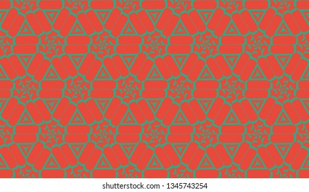 Vector background in triangles style. Abstract design with curved line. For you business, advert, wallpaper