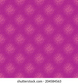 vector background, unusual seamless pattern with  violet elements, geometric design, vector illustration