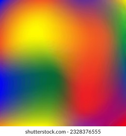 Vector background using the colors of the LGBT flag.Pride monts