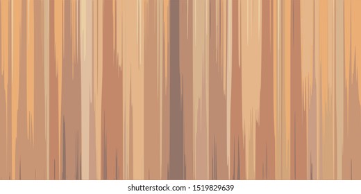Vector background. Vertical stripes in grunge style, shades of brown.