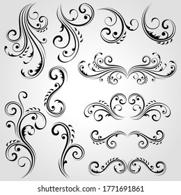 Vector background with vertical wave