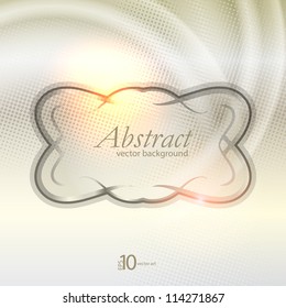 vector background with a vintage glossy and opaque texture