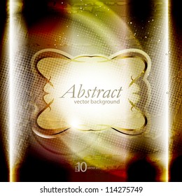 vector background with a vintage glossy and opaque texture