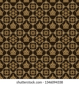 Vector background vintage wallpaper texture