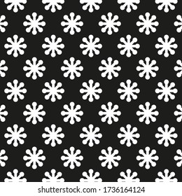 Vector background virus. Bacterium virus color white