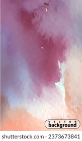 Vektorhintergrund in Aquarellfarben. Verwenden Sie gedruckte Materialien, Schilder, Objekte, Websites, Karten.
