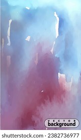 Vector background in a watercolor style. Use printed materials, signs, objects, websites, maps.
