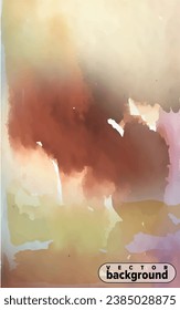 Vector background in a watercolor style. Use printed materials, signs, objects, websites, maps.
