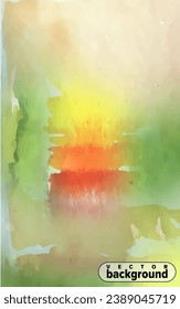 Vector background in a watercolor style. Use printed materials, signs, objects, websites, maps.
