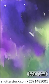 Vector background in a watercolor style. Use printed materials, signs, objects, websites, maps.