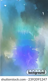 Vector background in a watercolor style. Use printed materials, signs, objects, websites, maps.