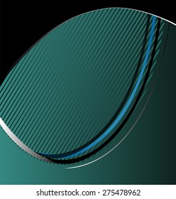 Vector background wave design for text and message  