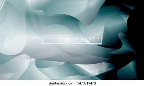 Vector background with wavy colored patterns. suitable for advertisement background etc.