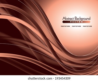 Vector Background. Wavy Illustration. Eps10.