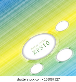 vector background with web buttons and copy space. Eps10