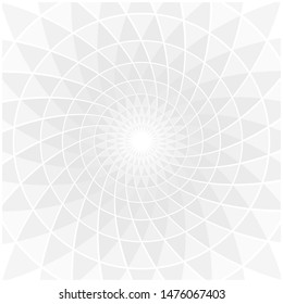 Vector Background White, Torus, Sacred Geometry