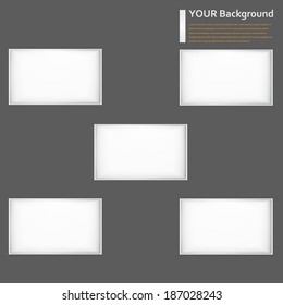 Vector background window banner. Texture and design