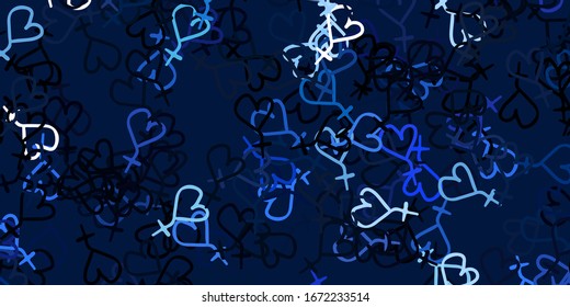  vector background with woman symbols. Abstract illustration with a depiction of women's power. Background for International Women’s Day.