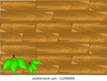 vector background of  wooden boards