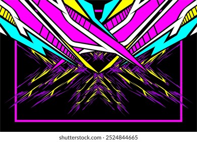 vector background wrap car design with unique line pattern, my own work, not ai generated