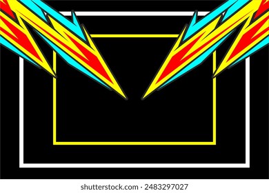 vector background wrap racing design with a unique line pattern