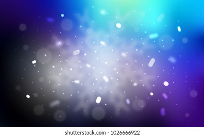 Vector background with xmas snowflakes. Blurred decorative design in xmas style with snow. The pattern can be used for year new  websites.