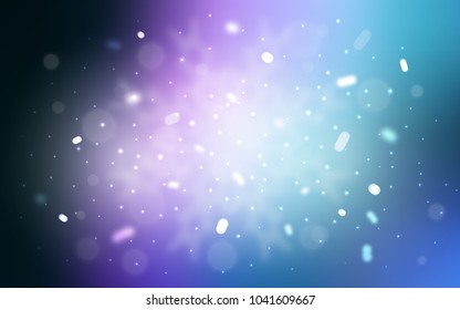 Vector background with xmas snowflakes. Blurred decorative design in xmas style with snow. The pattern can be used for year new  websites.