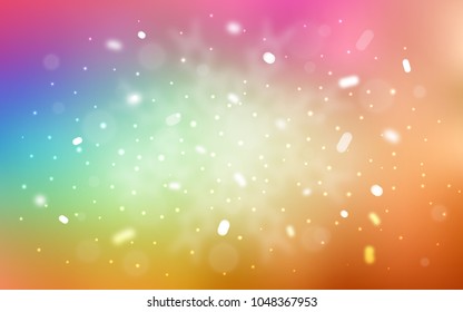 Vector background with xmas snowflakes. Blurred decorative design in xmas style with snow. The pattern can be used for new year leaflets.