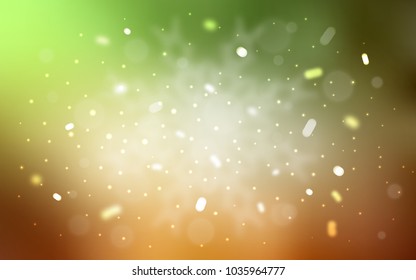 Vector background with xmas snowflakes. Decorative shining illustration with snow on abstract template. The pattern can be used for new year leaflets.