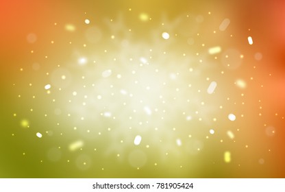 Vector background with xmas snowflakes. Decorative shining illustration with snow on abstract template. New year design for your ad, poster, banner.