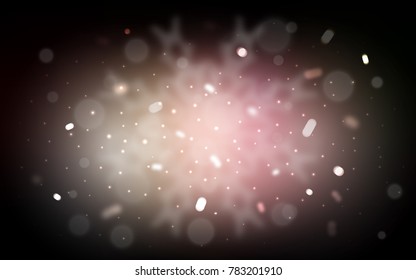 Vector background with xmas snowflakes. Decorative shining illustration with snow on abstract template. The pattern can be used for year new  websites.