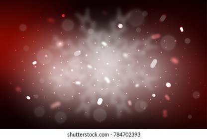 Vector background with xmas snowflakes. Decorative shining illustration with snow on abstract template. The template can be used as a new year background.