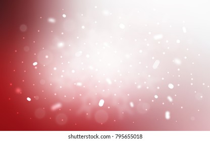 Vector background with xmas snowflakes. Decorative shining illustration with snow on abstract template. The pattern can be used for year new  websites.