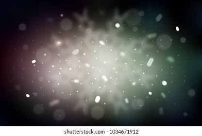 Vector background with xmas snowflakes. Glitter abstract illustration with crystals of ice. The pattern can be used for new year ad, booklets.