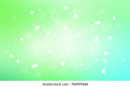 Vector background with xmas snowflakes. Glitter abstract illustration with crystals of ice. New year design for your ad, poster, banner.