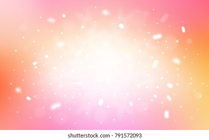 Vector background with xmas snowflakes. Glitter abstract illustration with crystals of ice. The template can be used as a new year background.
