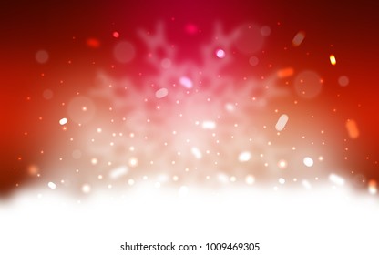 Vector background with xmas snowflakes. Modern geometrical abstract illustration with crystals of ice. The pattern can be used for year new  websites.