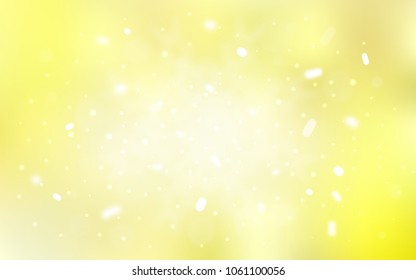 Vector background with xmas snowflakes. Modern geometrical abstract illustration with crystals of ice. The pattern can be used for new year leaflets.