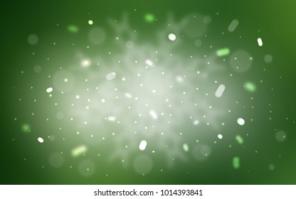 Vector background with xmas snowflakes. Shining colored illustration with snow in christmas style. The template can be used as a new year background.