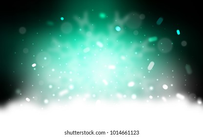 Vector background with xmas snowflakes. Shining colored illustration with snow in christmas style. New year design for your ad, poster, banner.