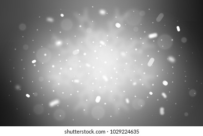 Vector background with xmas snowflakes. Shining colored illustration with snow in christmas style. The pattern can be used for new year ad, booklets.