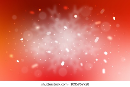 Vector background with xmas snowflakes. Shining colored illustration with snow in christmas style. The pattern can be used for new year leaflets.