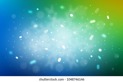 Vector background with xmas snowflakes. Shining colored illustration with snow in christmas style. The pattern can be used for year new  websites.