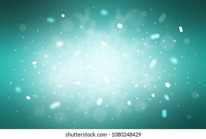 Vector background with xmas snowflakes. Shining colored illustration with snow in christmas style. The pattern can be used for new year ad, booklets.
