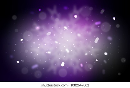 Vector background with xmas snowflakes. Shining colored illustration with snow in christmas style. New year design for your business advert.