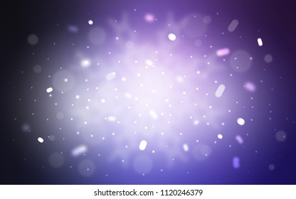 Vector background with xmas snowflakes. Shining colored illustration with snow in christmas style. The pattern can be used for new year ad, booklets.