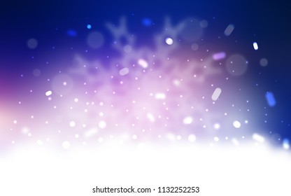 Vector background with xmas snowflakes. Shining colored illustration with snow in christmas style. The pattern can be used for year new  websites.