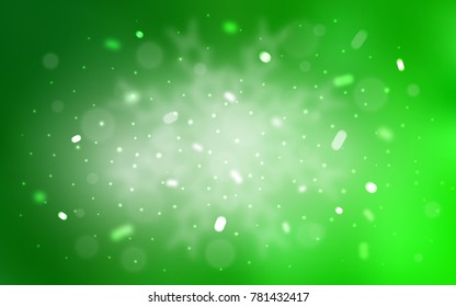 Vector background with xmas snowflakes. Shining colored illustration with snow in christmas style. New year design for your ad, poster, banner.