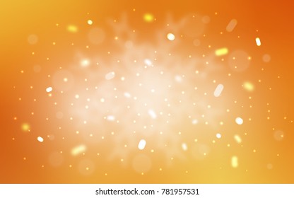 Vector background with xmas snowflakes. Snow on blurred abstract background with gradient. New year design for your ad, poster, banner.